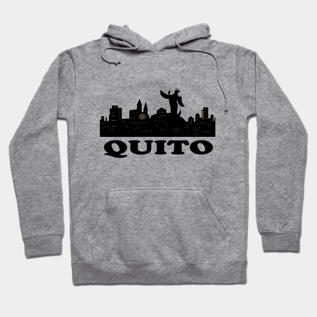 Quito City Hoodie by leeloolook